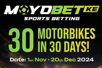 Upcoming Motorcycle Giveaway on Moyobet.ke and Hunt.ke: Win One of 30 Motorcycles!